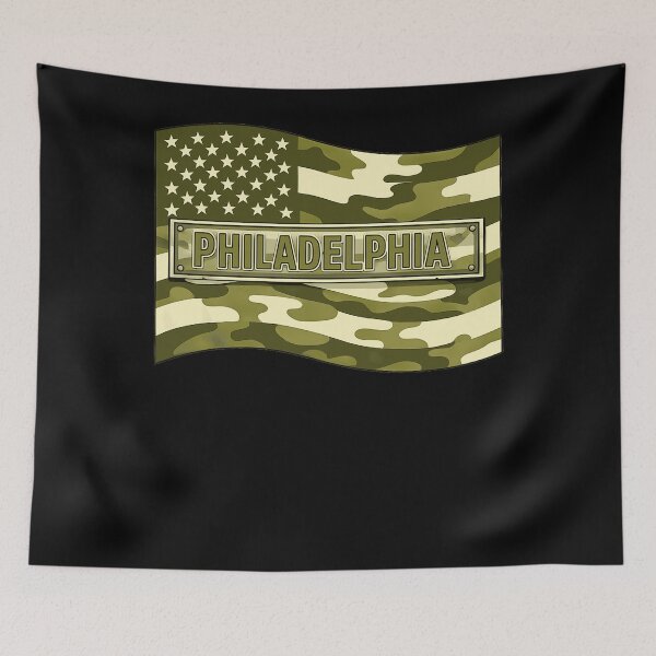 Item preview, Philadelphia Camo American Flag City Pride Military Style designed and sold by slmfams.