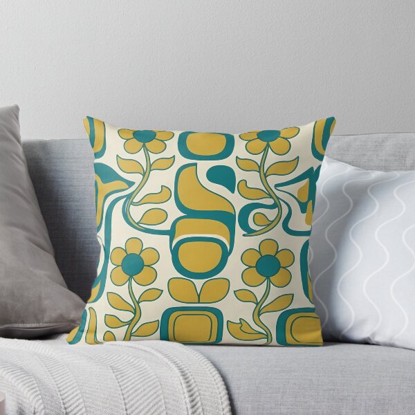 Item preview, Blue Flowers Damask Ornamental Seamless Pattern Collection designed and sold by ART ATTACK ZONE.