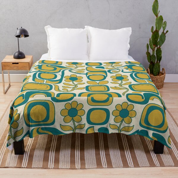 Item preview, Blue Flowers Damask Ornamental Seamless Pattern Collection designed and sold by ART ATTACK ZONE.