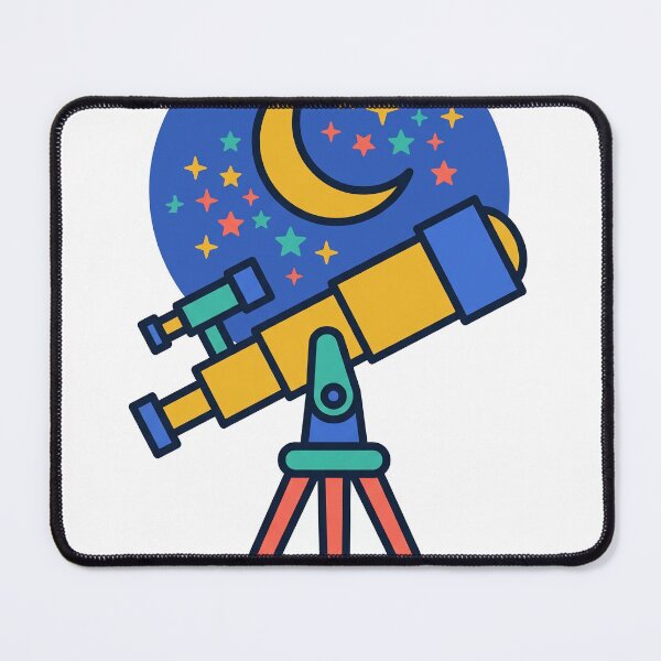 Item preview, Bold Celestial Telescope and Moon designed and sold by seunghus.