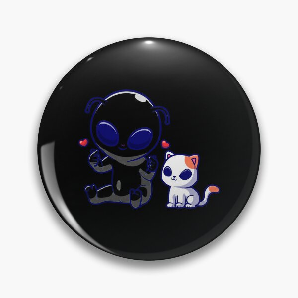 Item preview, Alien and Kitten designed and sold by loosequee.