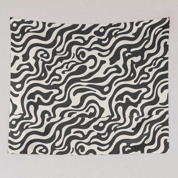 Item preview, Black White Damask Ornamental Seamless Pattern Collection designed and sold by ART ATTACK ZONE.