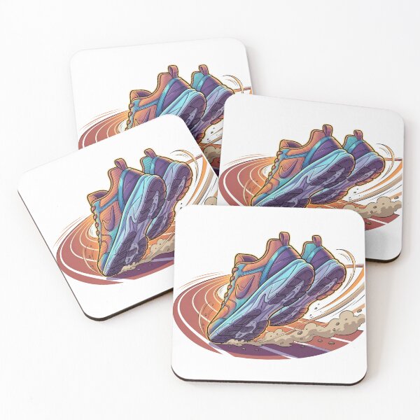 Item preview, Sprint Kicks Running Shoes Comic Art designed and sold by DIUMERI.