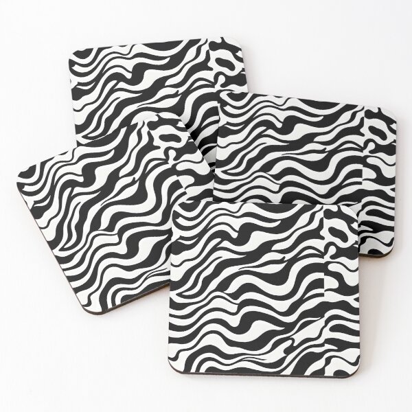 Item preview, White and Black Ornamental Seamless Pattern Collection designed and sold by ART ATTACK ZONE.