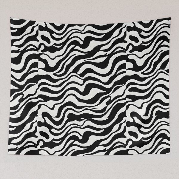 Item preview, White and Black Ornamental Seamless Pattern Collection designed and sold by ART ATTACK ZONE.