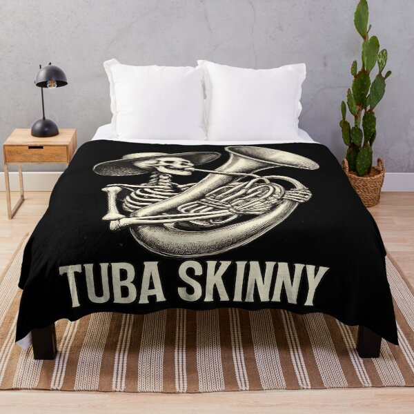 Item preview, Tuba Skinny Skeleton Funny Musician Band Humor designed and sold by slmfams.