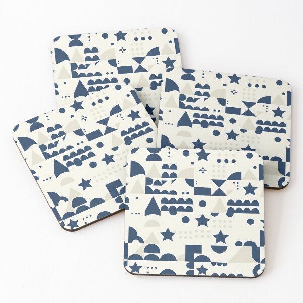 Item preview, Art Design Blues Ornamental Seamless Pattern Collection designed and sold by ART ATTACK ZONE.