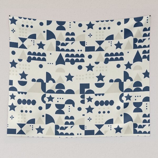 Item preview, Art Design Blues Ornamental Seamless Pattern Collection designed and sold by ART ATTACK ZONE.