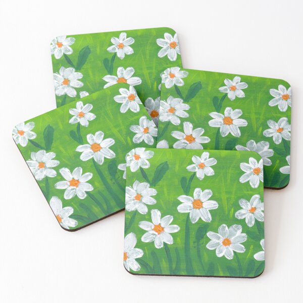 Item preview, White flowers designed and sold by SGrownsSketches.