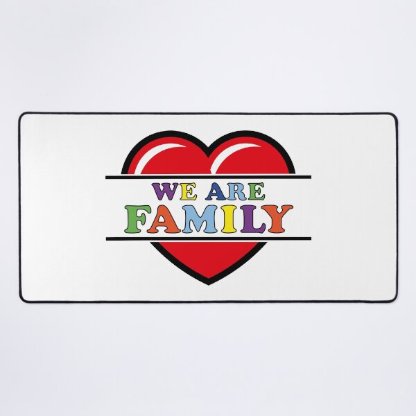 Item preview, Copy of We Are Family (Heart / Love / Birth / Parents / Black 2C) designed and sold by MrFaulbaum.