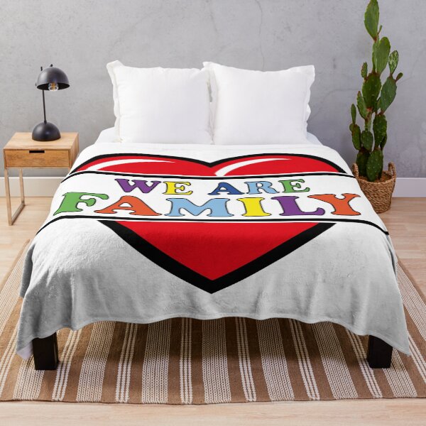 Item preview, Copy of We Are Family (Heart / Love / Birth / Parents / Black 2C) designed and sold by MrFaulbaum.