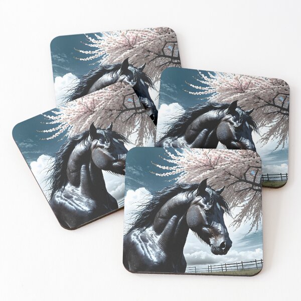 Item preview, But the big black horse said, "Look this way" - He said, "Hey lady, will you marry me?" 21 designed and sold by deep-sea-birds.