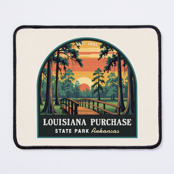 Item preview, Louisiana Purchase State Park (Arkansas), USA designed and sold by PinkandP.