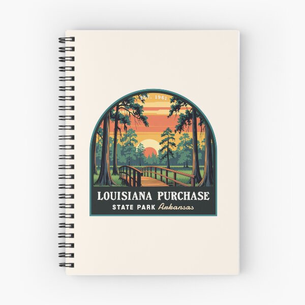 Item preview, Louisiana Purchase State Park (Arkansas), USA designed and sold by PinkandP.