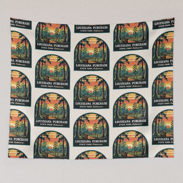 Item preview, Louisiana Purchase State Park (Arkansas), USA designed and sold by PinkandP.