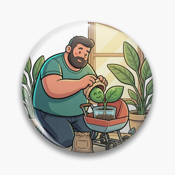 Item preview, Seedling Stroller Cartoon Parent & Baby Plant designed and sold by DIUMERI.
