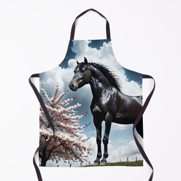 Item preview, But the big black horse said, "Look this way" - He said, "Hey lady, will you marry me?" 20 designed and sold by deep-sea-birds.