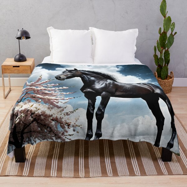 Item preview, But the big black horse said, "Look this way" - He said, "Hey lady, will you marry me?" 20 designed and sold by deep-sea-birds.