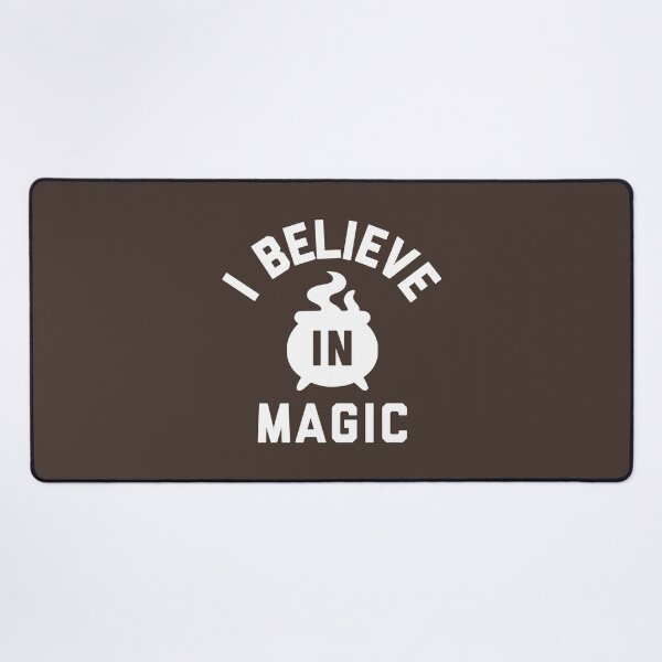 Item preview, I Believe in Magic Funny Magical Fantasy Halloween Witchy Quote #4 designed and sold by SalahBlt.