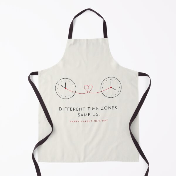 Item preview, Long Distance Valentine Card – Different Time Zones Same Us designed and sold by astersgraphics.