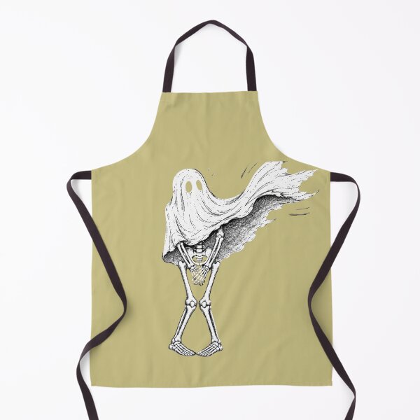 Item preview, Embarrassed Ghost Skeleton Funny Halloween T-Shirt Graphic designed and sold by CreativeNest Prints.