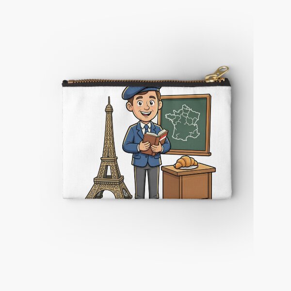 Item preview, French Teacher Beret Eiffel Tower 3D Cartoon designed and sold by DIUMERI.