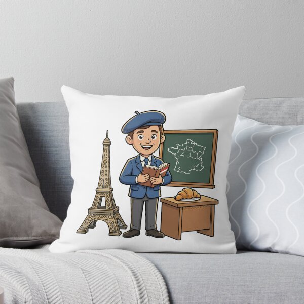 Item preview, French Teacher Beret Eiffel Tower 3D Cartoon designed and sold by DIUMERI.