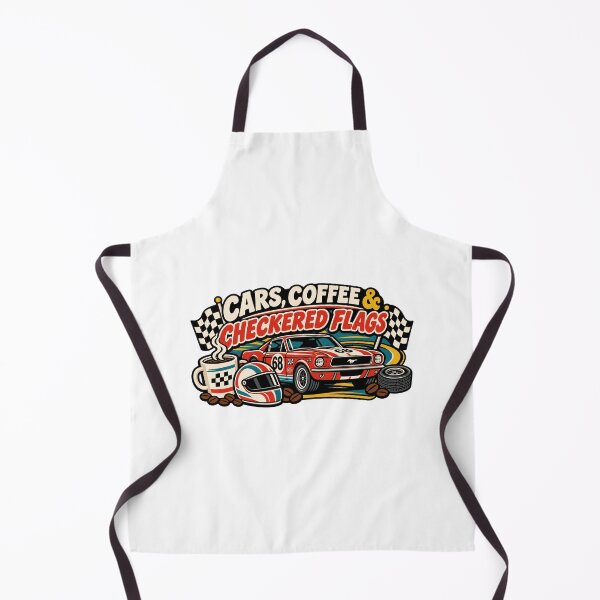 Item preview, Cars Coffee Checkered Flags designed and sold by RAS-77.
