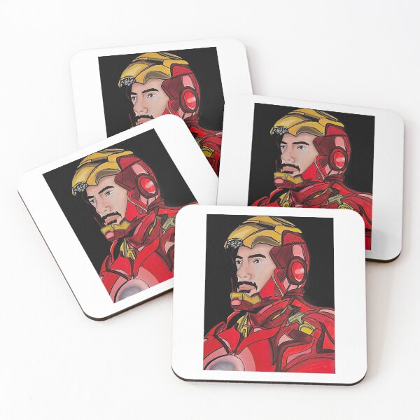 Item preview, Tony Stark in Iron Man Suit Portrait designed and sold by Portrait Haven.