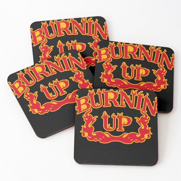 Item preview, JB Burnin’ Up All Over Again 2000s Fire Crest Flaming designed and sold by DianneShelton.