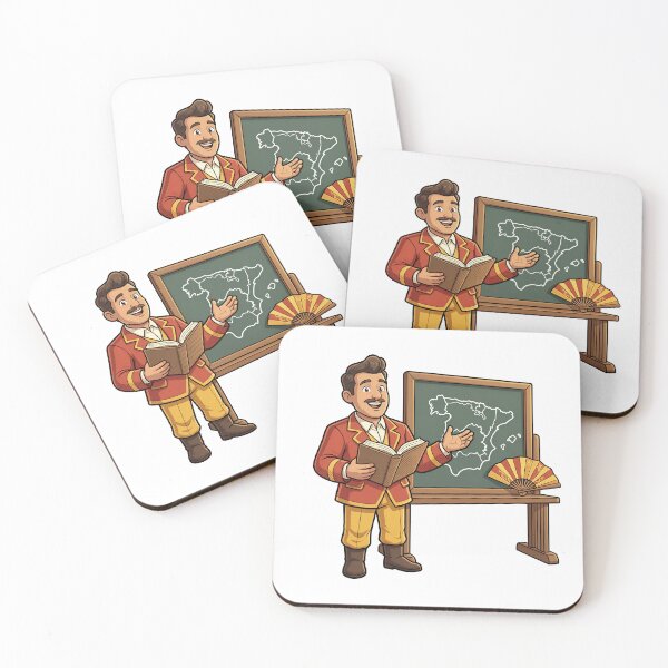 Item preview, Spanish Teacher 3D Cartoon Maestra Gift designed and sold by DIUMERI.