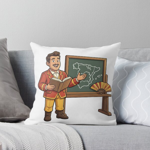 Item preview, Spanish Teacher 3D Cartoon Maestra Gift designed and sold by DIUMERI.