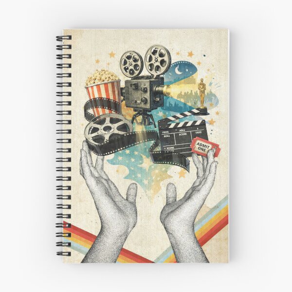 Item preview, Retro Movie Magic Camera Cinema Film Poster designed and sold by Cine8.