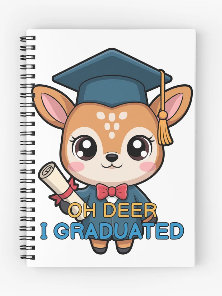 Thumbnail 1 of 3, Journal, Graduated Deer designed and sold by Rynasvz.