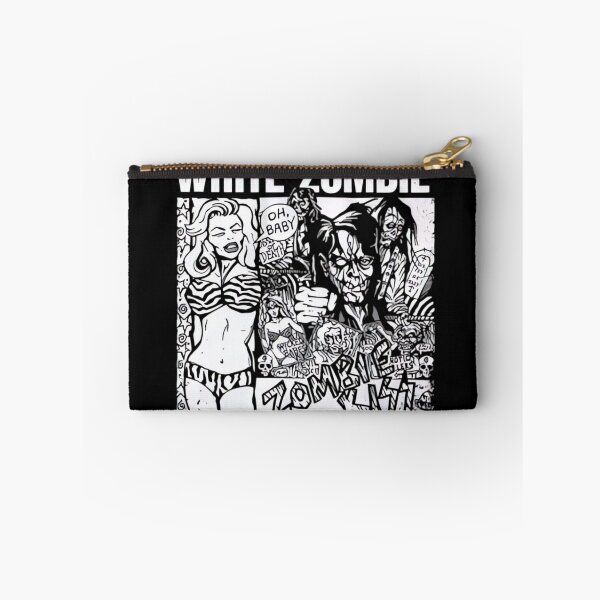 Item preview, white zombie band designed and sold by HexPopArt.