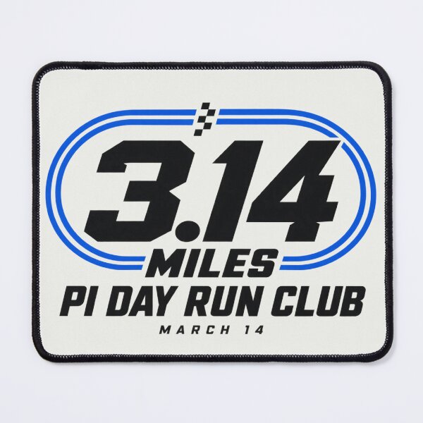 Item preview, Pi Day Running Shirt – 3.14 Miles Run Club Math Runner Design designed and sold by astersgraphics.