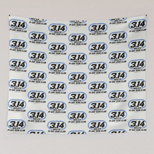 Item preview, Pi Day Running Shirt – 3.14 Miles Run Club Math Runner Design designed and sold by astersgraphics.