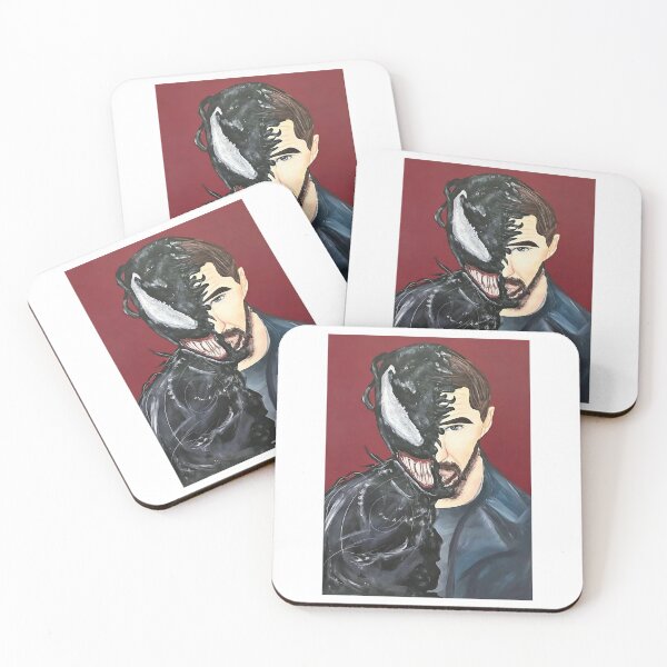 Item preview, Retrato de Venom y Eddie Brock designed and sold by Portrait Haven.