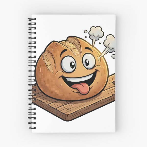 Item preview, Laughing Loaf Sourdough Cartoon Bread designed and sold by DIUMERI.