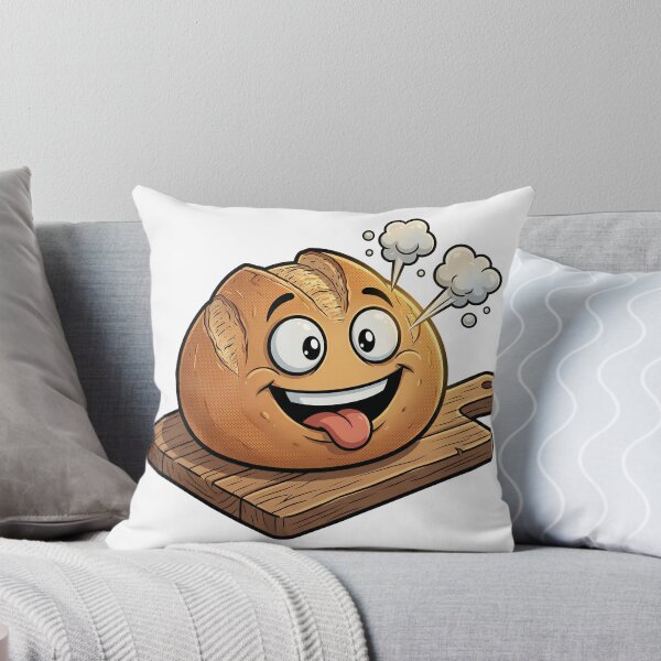 Item preview, Laughing Loaf Sourdough Cartoon Bread designed and sold by DIUMERI.