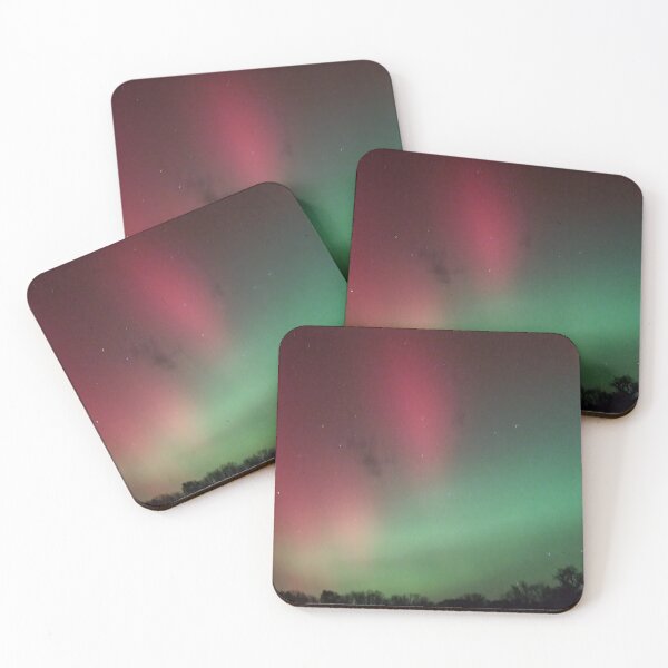 Item preview, Northern lights over Iowa designed and sold by 3blueroses.