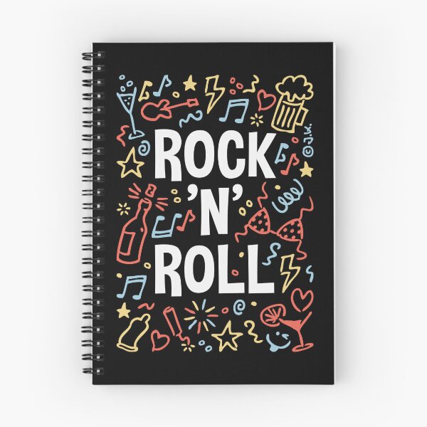 Item preview, Rock 'n' Roll (Music / Party / Funny / Scribble / 4C) designed and sold by Roderix.