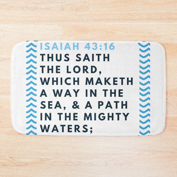 Item preview, Isaiah 43:16 designed and sold by Undonemadenew.