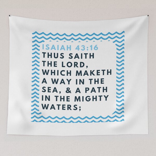 Item preview, Isaiah 43:16 designed and sold by Undonemadenew.