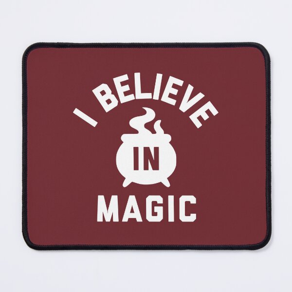 Item preview, I Believe in Magic Funny Magical Fantasy Halloween Witchy Quote #5 designed and sold by SalahBlt.