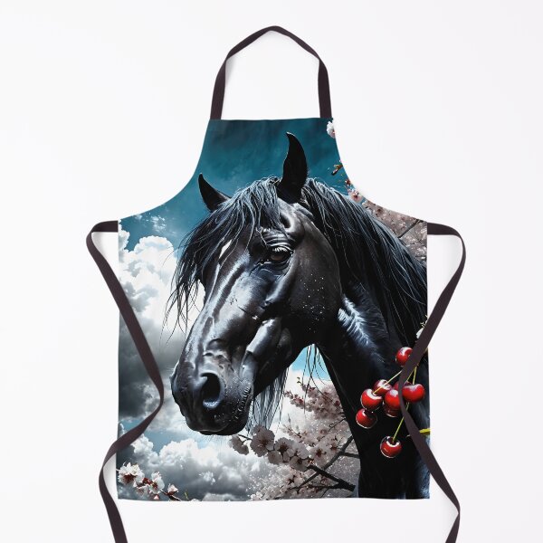 Item preview, But the big black horse said, "Look this way" - He said, "Hey lady, will you marry me?" 22 designed and sold by deep-sea-birds.