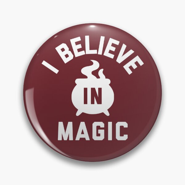 Item preview, I Believe in Magic Funny Magical Fantasy Halloween Witchy Quote #5 designed and sold by SalahBlt.
