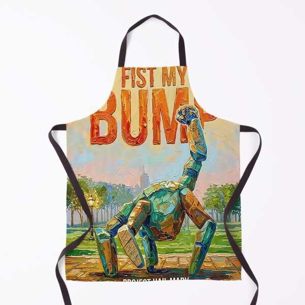 Item preview, Robot Fist Bump in Park designed and sold by howardctrotter.