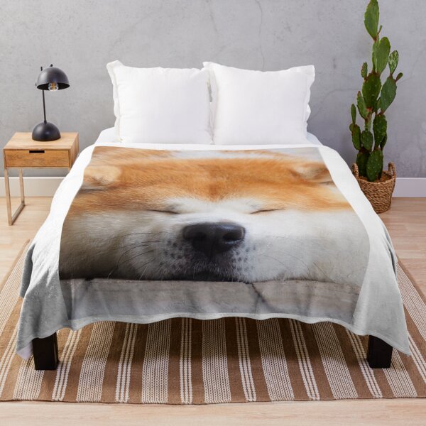 Item preview, Portrait of a Sleeping Akita Dog designed and sold by VanGaldo.