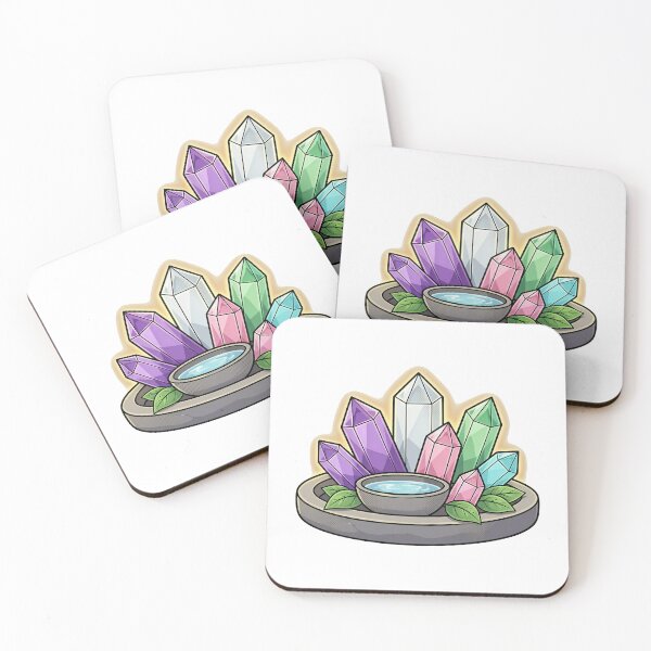 Item preview, Healing Crystals 3D Comic Wellness Art designed and sold by DIUMERI.